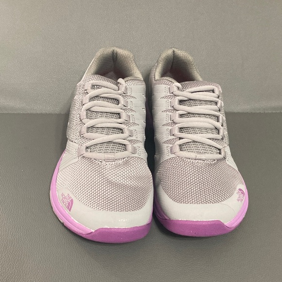 The North Face Litewave Ampere Gray with Purple Womens 9.5 - Picture 3 of 7